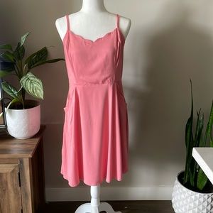 41Hawthorne Scalloped Dress